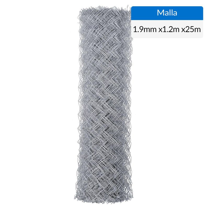 INCHALAM - 1.20x25 m Malla 50 mm Ecosol