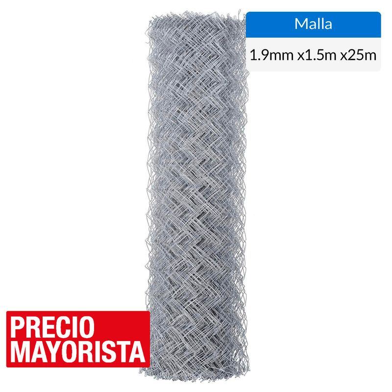 INCHALAM - 1.50x25 m Malla 1,9 mm