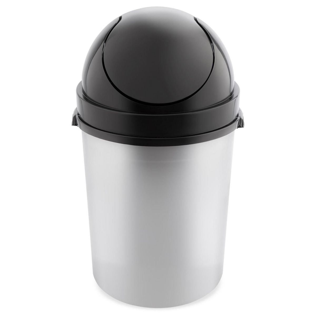 REYPLAST - Papelero Vaiven 54.4 Litros Plástico Gris