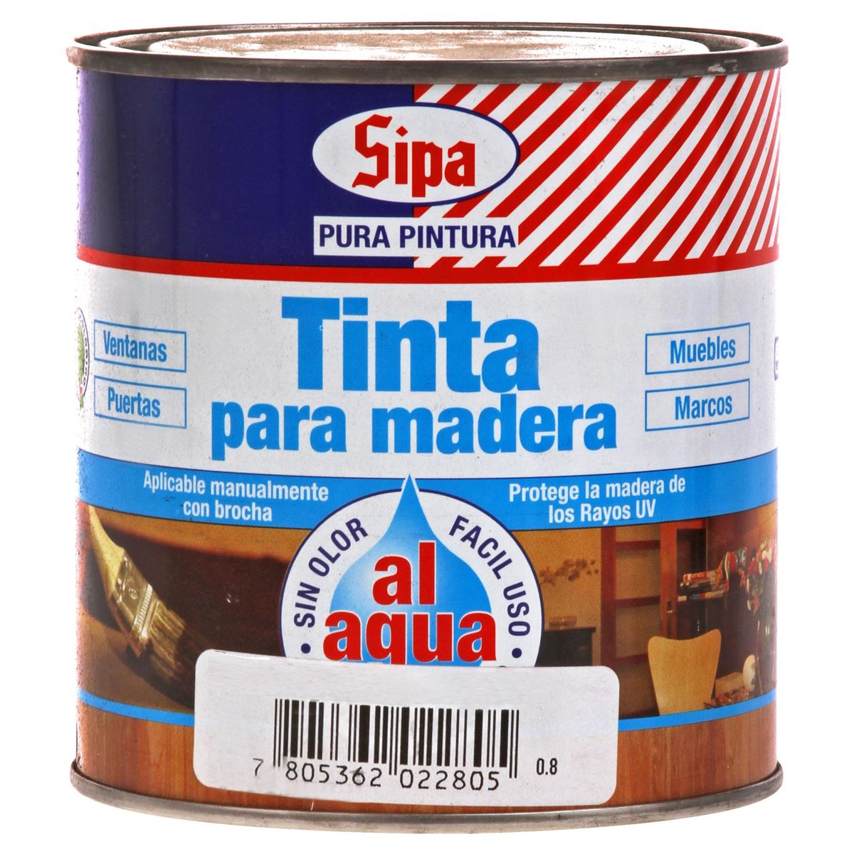SIPA - Tinta para Madera  800 ml Pino Oregón