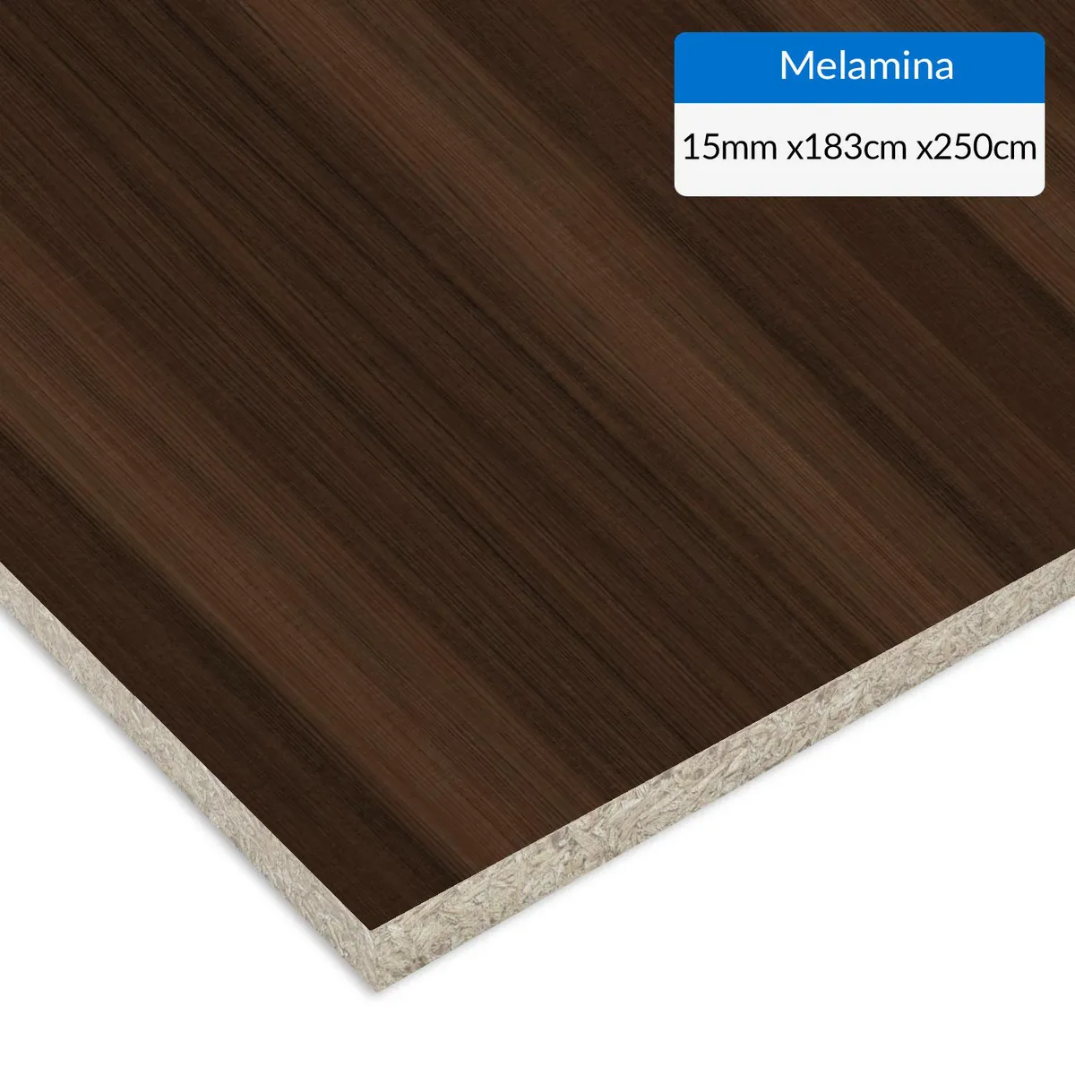 MASISA - Melamina Coigue Chocolate 15 mm 183x250 cm