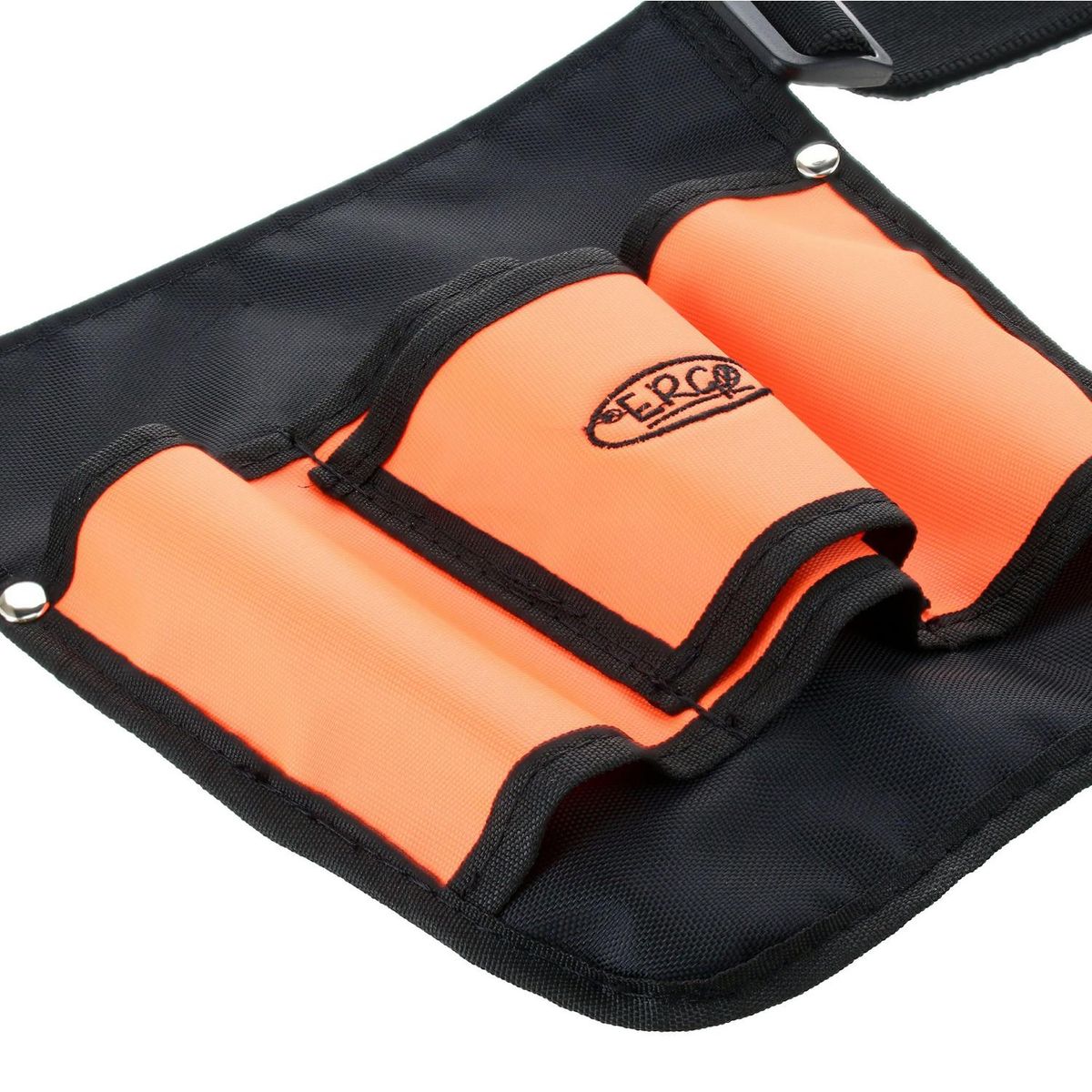 ERGO - Cinturón porta herramientas de nylon Negro