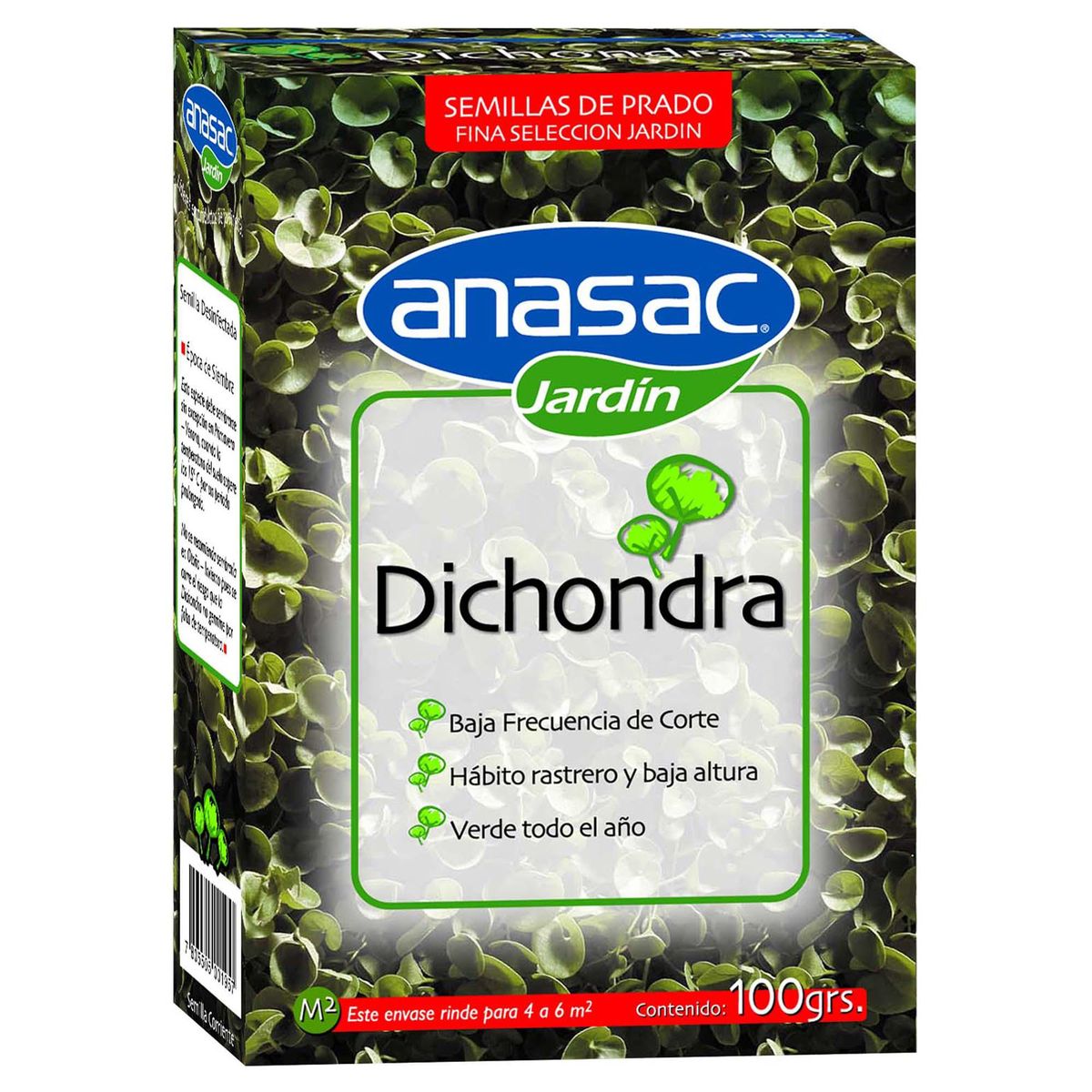ANASAC - Semilla de Pasto Dichondra 0.1 kg Caja