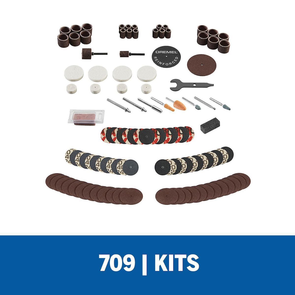 DREMEL - Kit de accesorios multipropósito 110 piezas