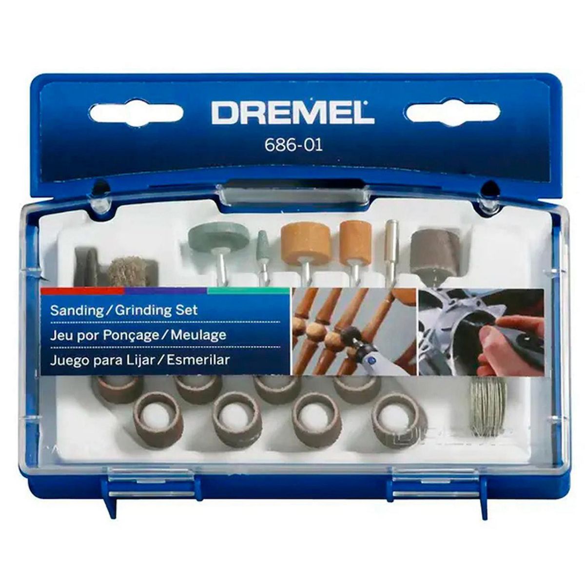 DREMEL - Kit De Accesorios Para Lijar Y Esmerilar 31 Piezas
