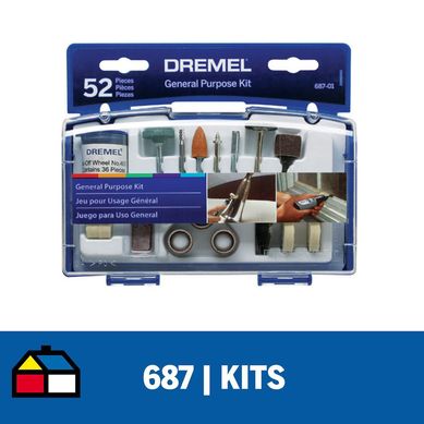 Kit de accesorios multipropsito 52 piezas