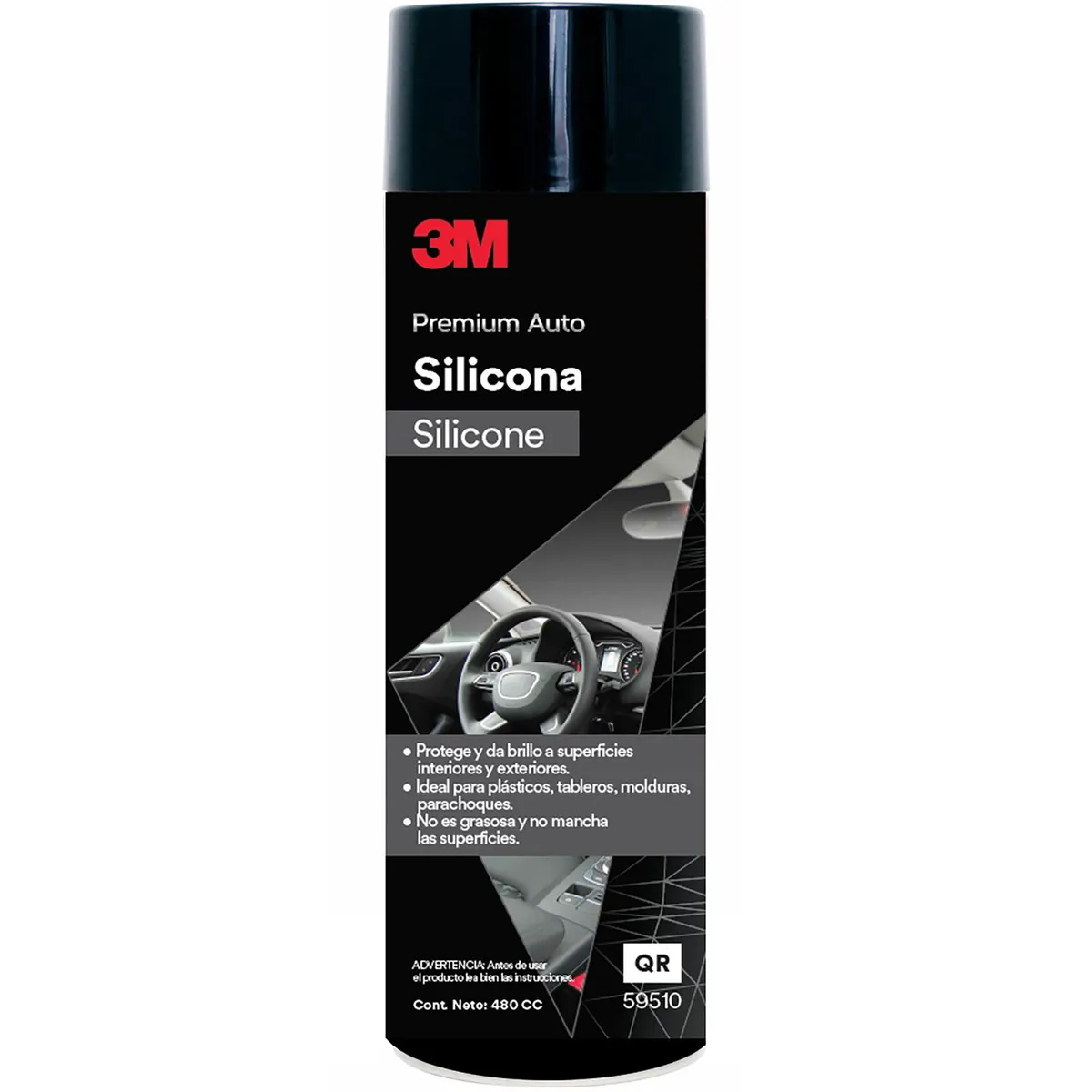 3M - Silicona en Spray para Auto 480 cc 3M