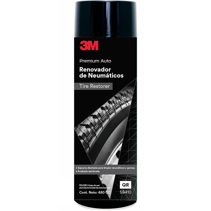 3M - Renovador de Neumático en Spray 480 ml 3M