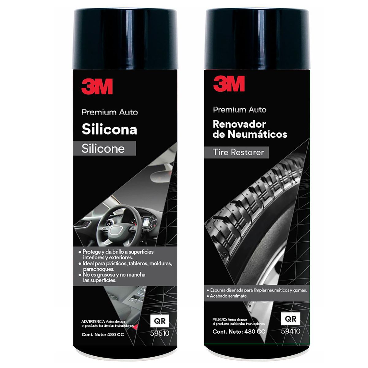 3M - Kit 3m En Spray y Renovador para Automóvil Protección