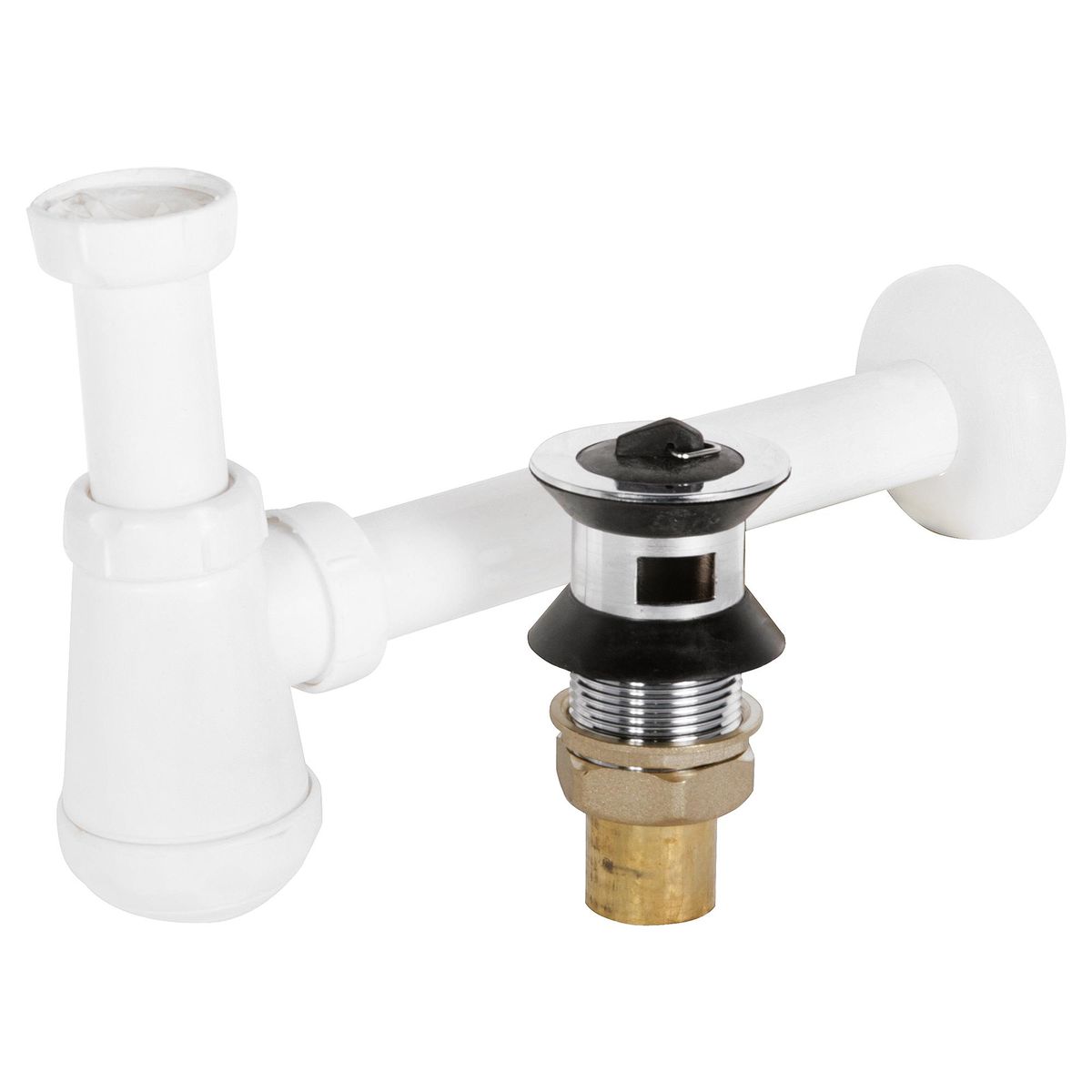 FANALOZA - Kit de instalación para lavatorio plástico