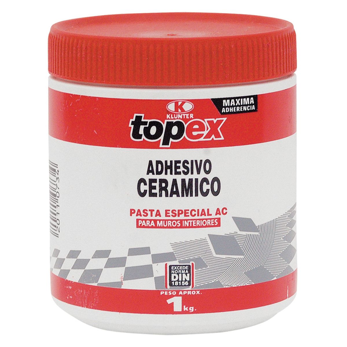TOPEX - Adhesivo Cerámico Muro Superficie Flexible 1 kg