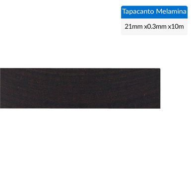 Tapacanto melamina  Chocolate 21x0,3 mm 10 m