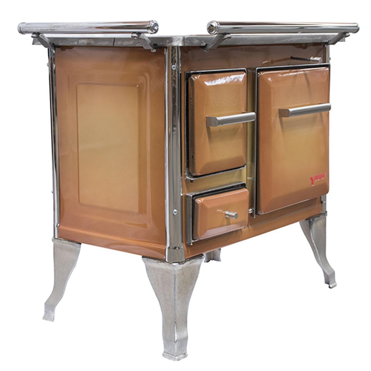 YUNQUE - Cocina a Leña 3 Platos Blanco TRAD 70X46DIF