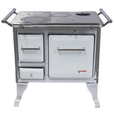 Cocina a Lea 3 Platos Blanco TRAD 72X56LOZ