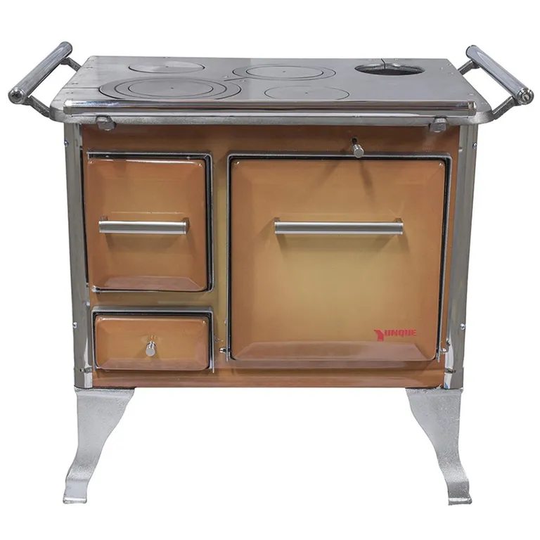 YUNQUE Cocina a Leña 72x56 cm 4 Platos Café Tradicional