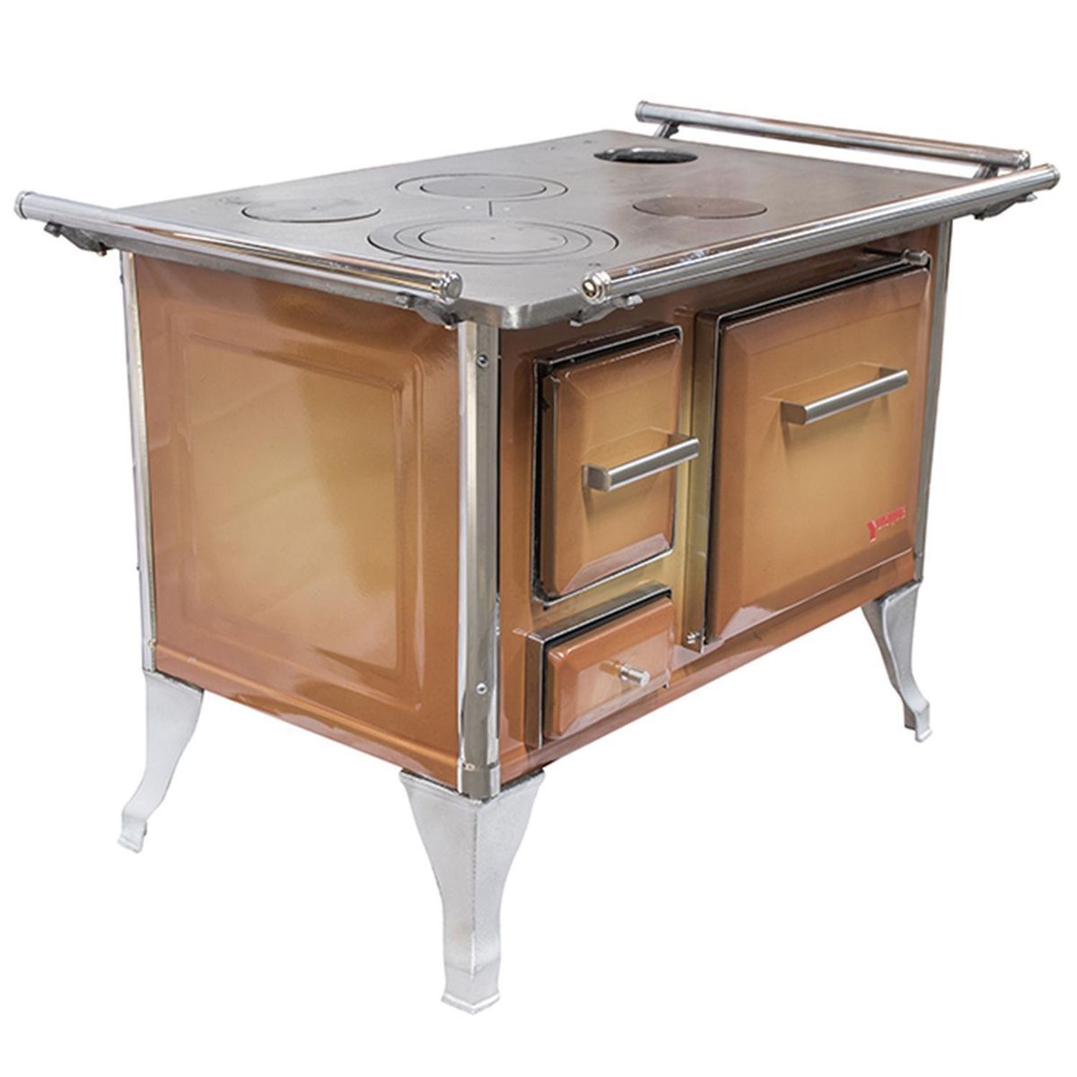 YUNQUE - Cocina a Leña 4 Platos Difumada TRAD 90X60 DI