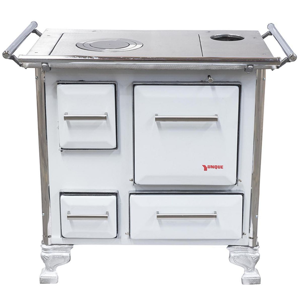 YUNQUE - Cocina a Leña 4 Platos Loza MBLE 80X56 LO