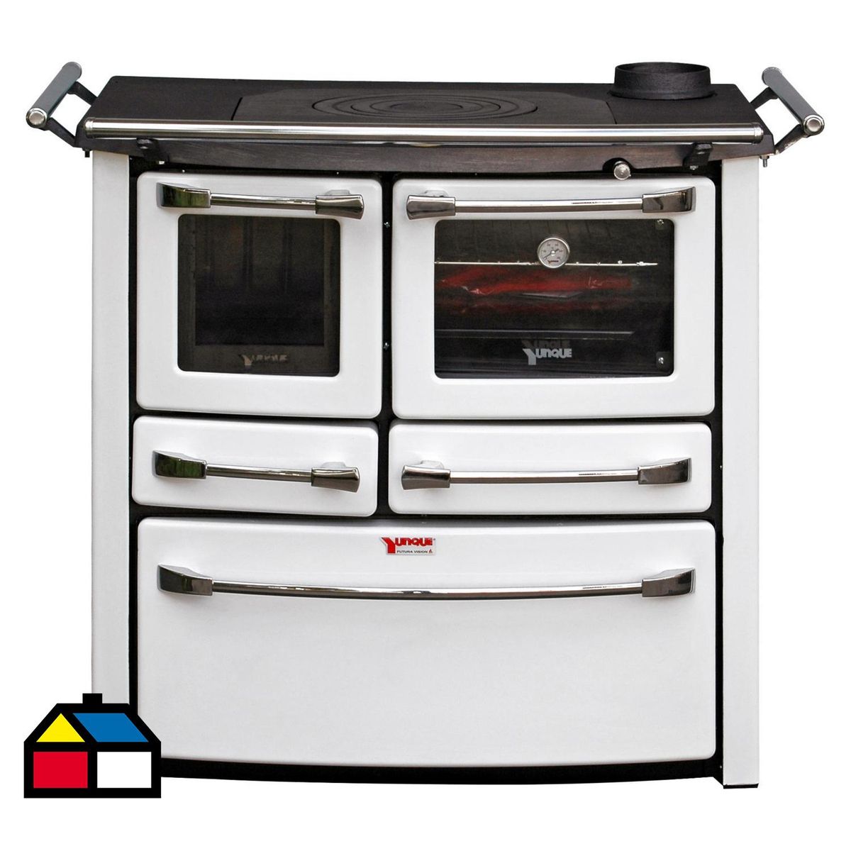 YUNQUE - Cocina a Leña 1 Platos Blanco FUTU/VIS 84X5