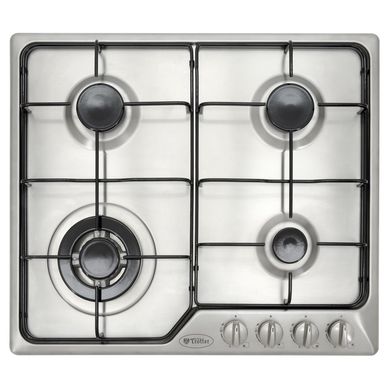 Encimera Gas 4 Platos Silver AT EXCLUSIVE 60