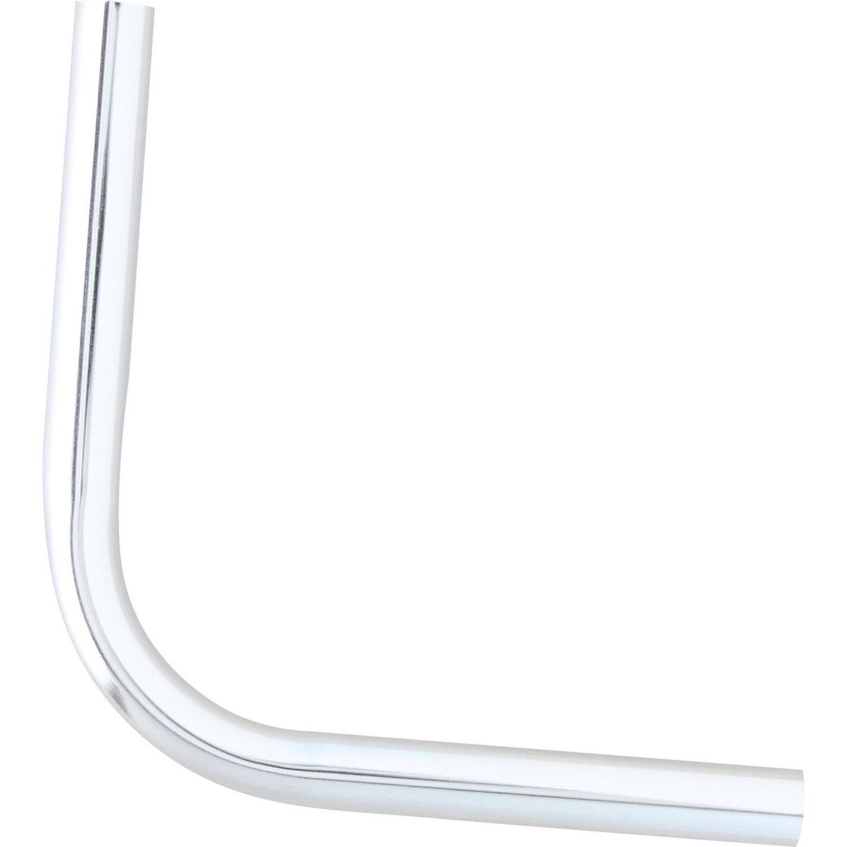 METALHSA - Codo para barra de cortina 16mm plateado