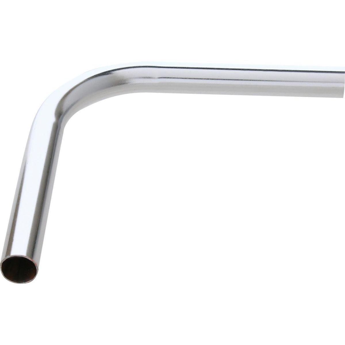 METALHSA - Codo para barra de cortina 16mm plateado