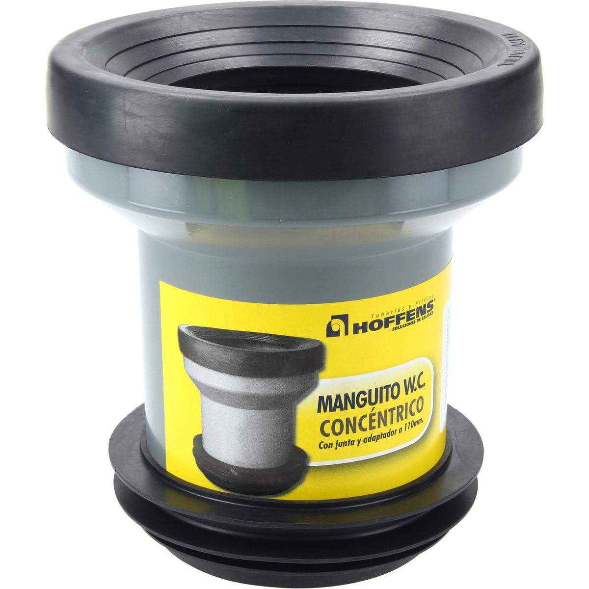 HOFFENS - Adaptador Fijo Wc 110 Mm Para Inodoro