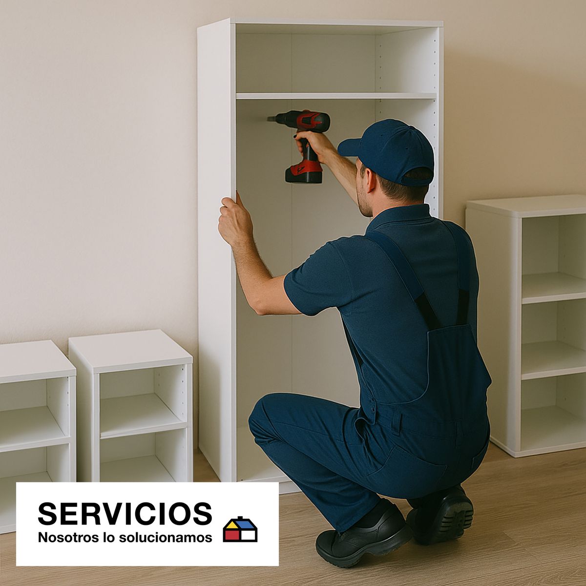 SERV HOGAR - Armado combo 4 muebles