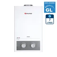 Calefont Gas Licuado 7 Litros Tiro Natural Ionizado