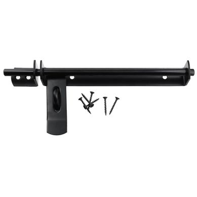 Cerrojo horizontal fierro negro 12