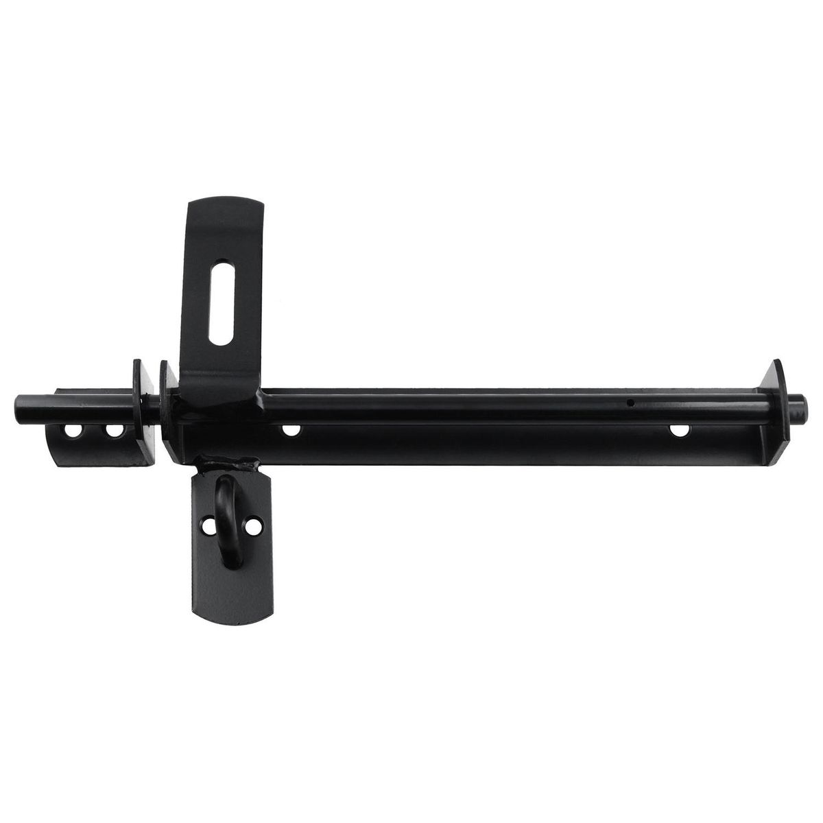 FIXSER - Cerrojo horizontal fierro negro 12"