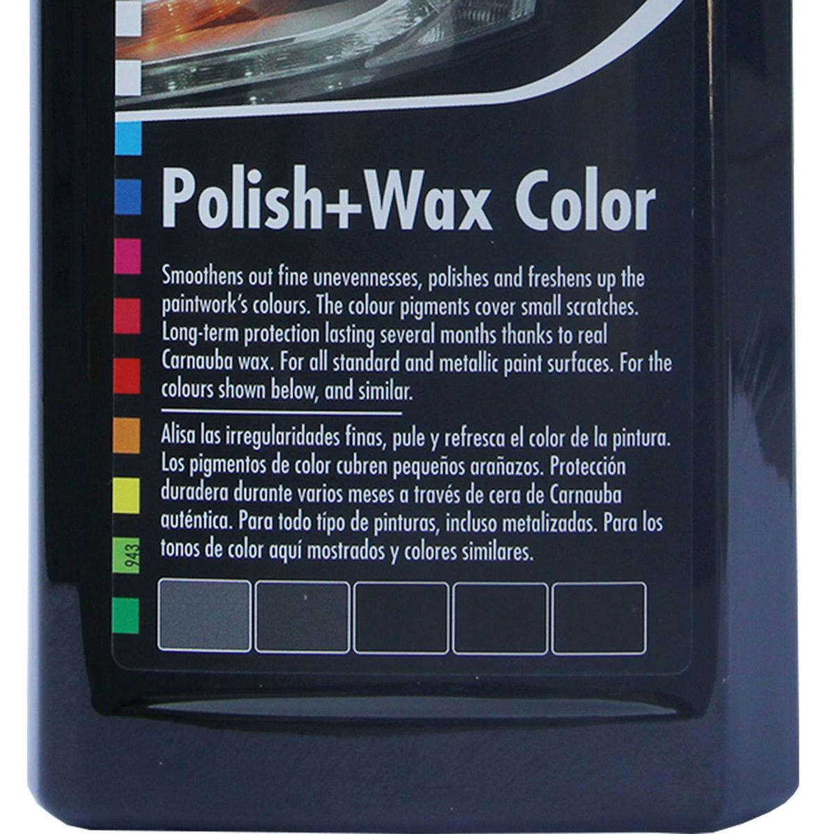 SONAX - Cera Polish & Wax Sonax Negra 500 ml para Pulido y Protección Auto