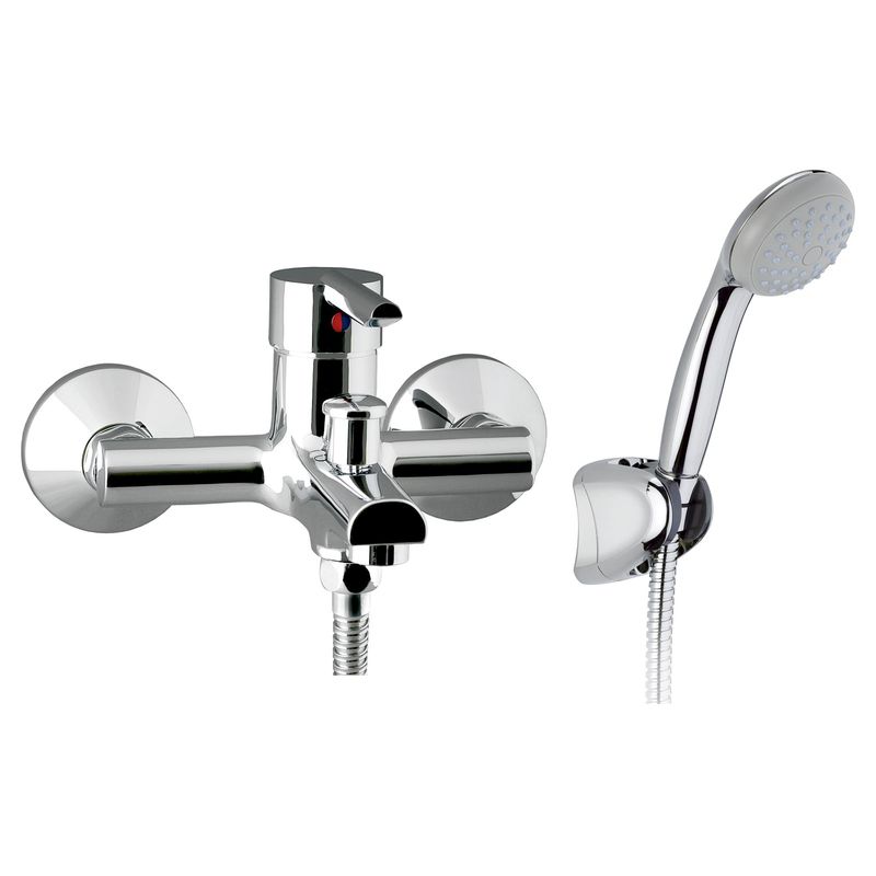 TEKA - Monomando Tina Ducha MF2 Plateado
