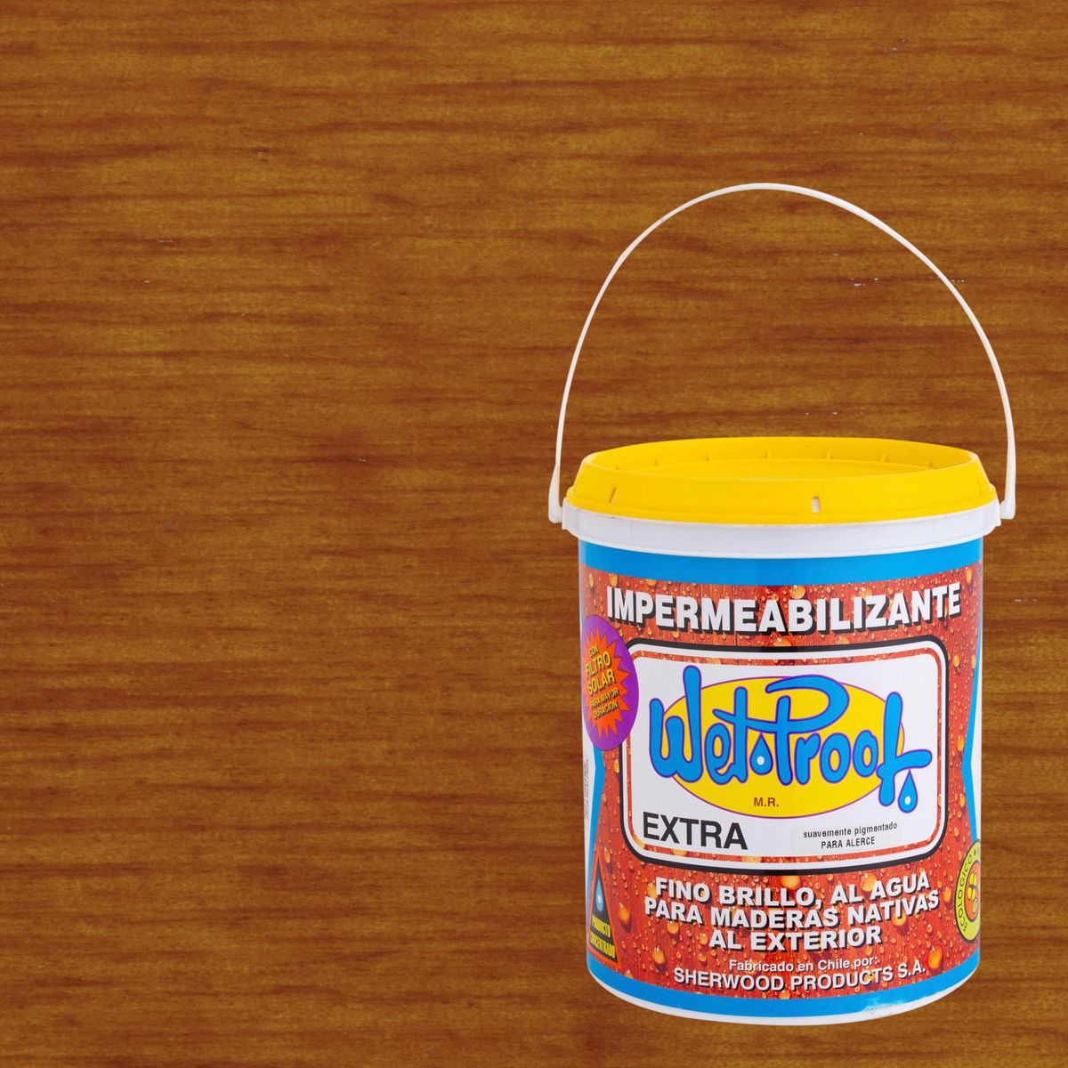 WETPROOF - Barniz Impermeabilizante Semibrillante 1 galón(es) Alerce