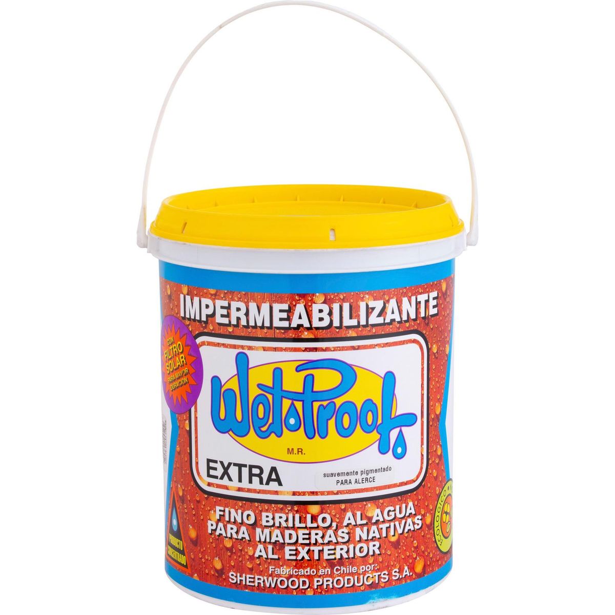 WETPROOF - Barniz Impermeabilizante Semibrillante 1 galón(es) Alerce