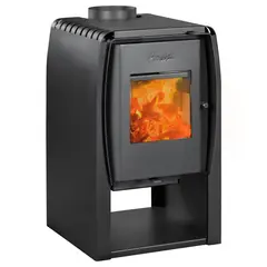 AMESTI - Estufa Leña Nordic 350 Gris Charcoal