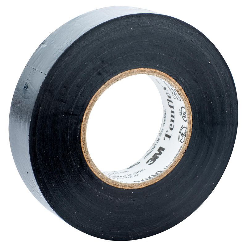 3M - Cinta aisladora eléctrica 3/4'' 20 m negro
