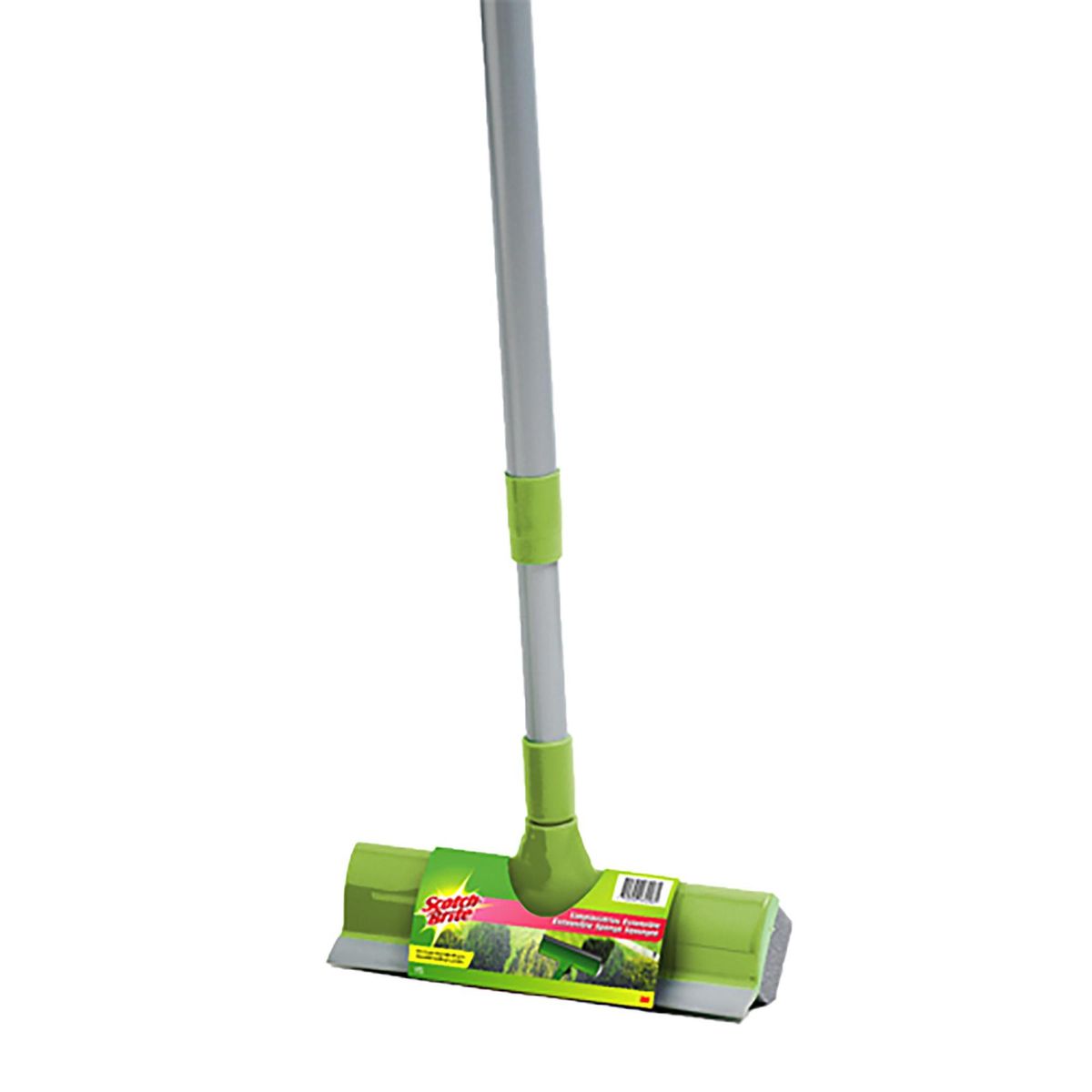 SCOTCH BRITE - Limpia vidrios con mango extensible 23x110 cm