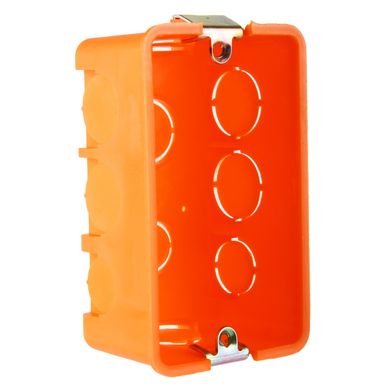 Set de cajas de distribucin embutidas 105x61 mm 6 unidades