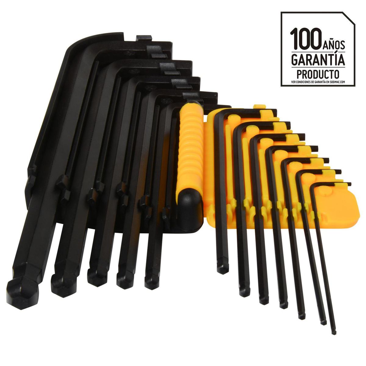 STANLEY - Set de llaves hexagonales 12 unidades