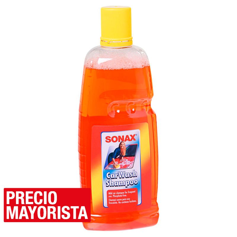 SONAX - Shampoo para auto 1 litro botella