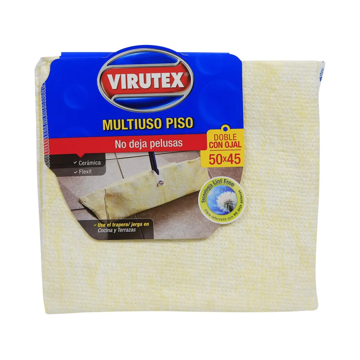 VIRUTEX - Trapero Virutex Doble Absorbente 45x50 cm Multiuso