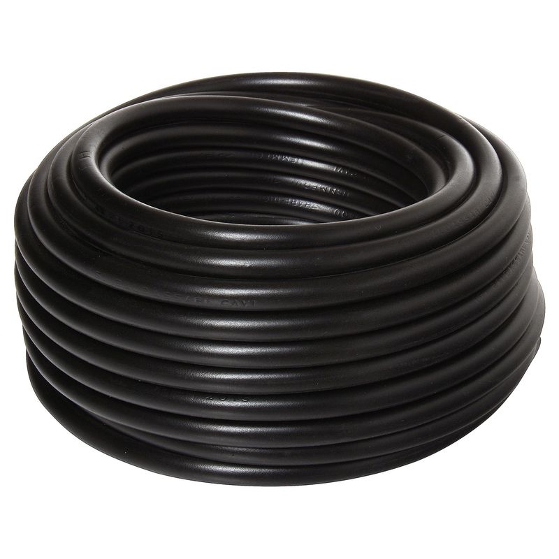 ELFLE - Cordón 3x0,75 mm 20 m  Negro