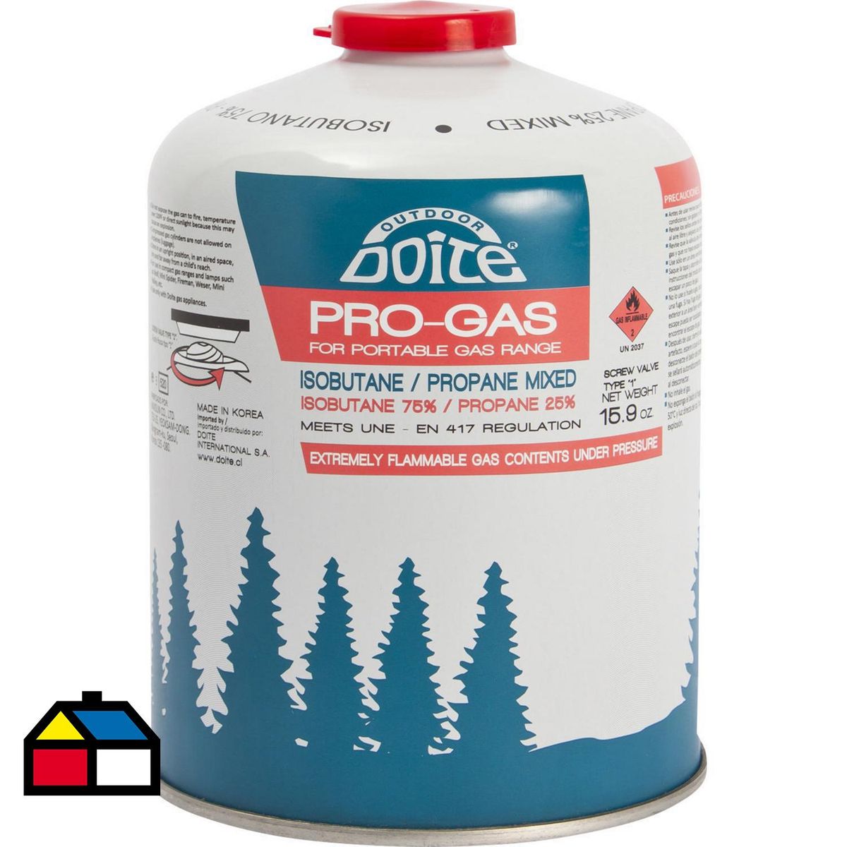 DOITE - Gas para Cocinillas 450 g