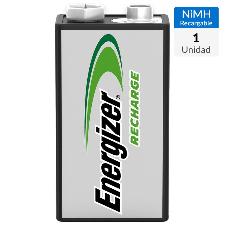 Bateria recargable 9V