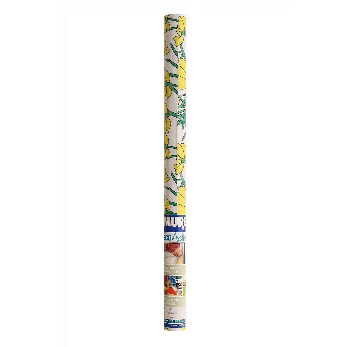MURESCO - Papel Mural PVC Adhesivo Flores 90cm2