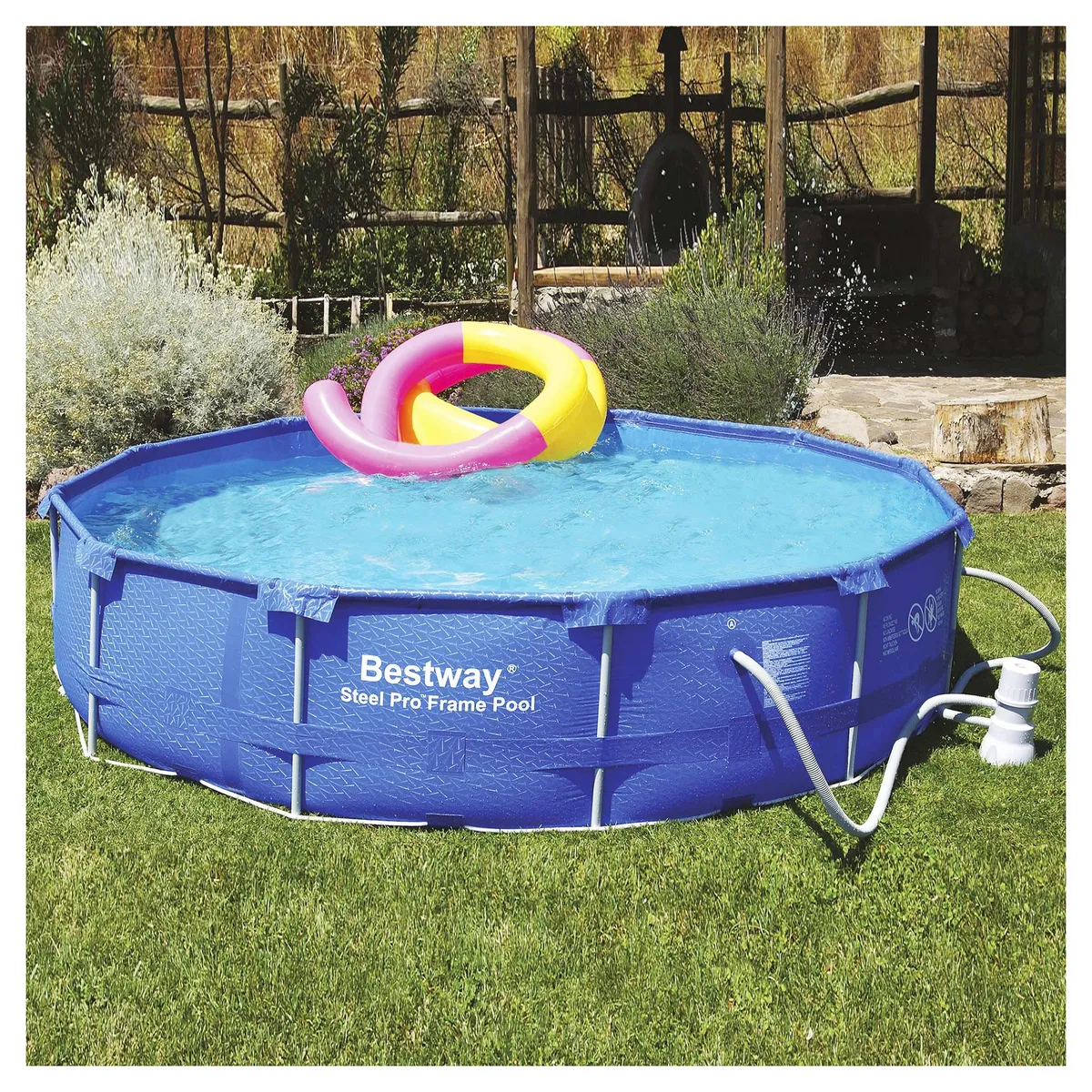 BESTWAY - Bomba para piscina con filtro 2006 l/h