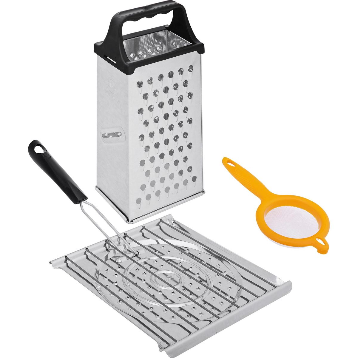 ILKO - Juego de Rallador Colador y Tostador Ilko 3 Piezas