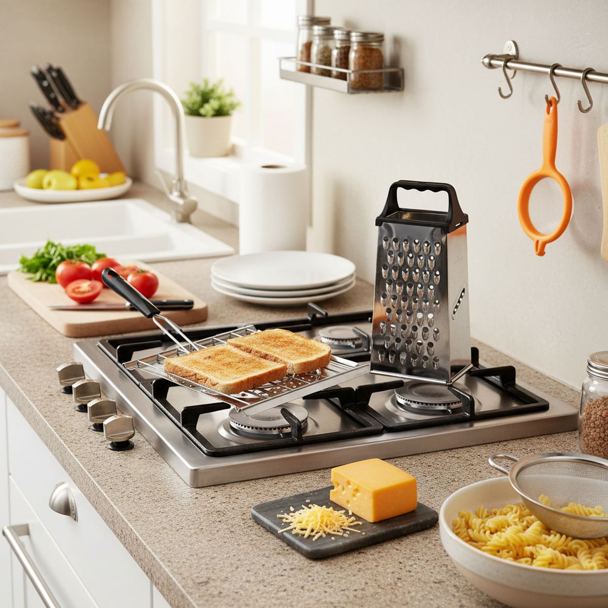 ILKO - Juego de Rallador Colador y Tostador Ilko 3 Piezas