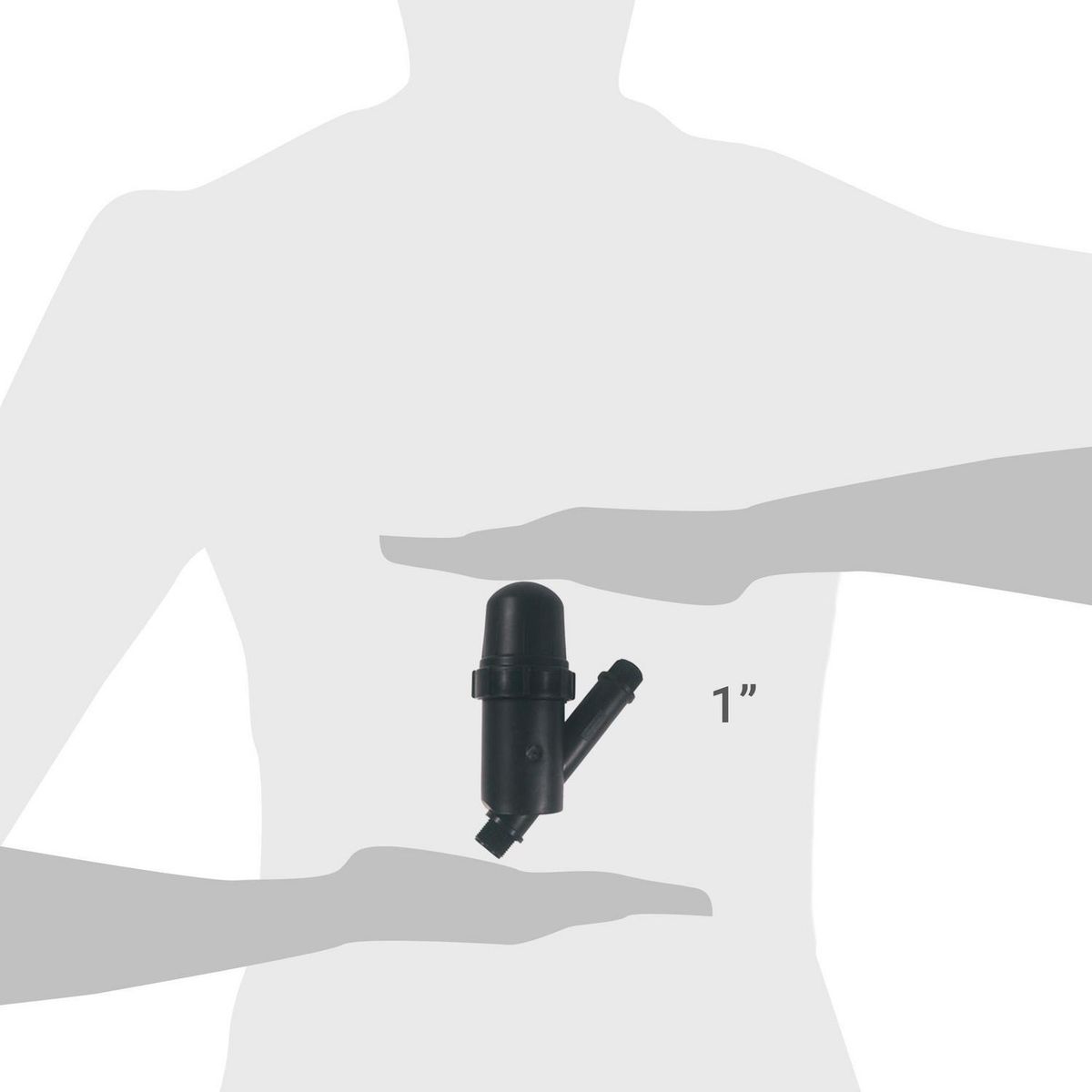 PALAPLAST - Filtro Purificador Agua Malla Plástica 1 Pulgada 120 Mech