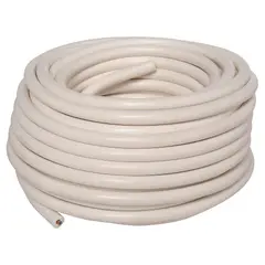 ELFLE - Cordón H05VV-F 3x1 mm2 10 metro(s) Blanco